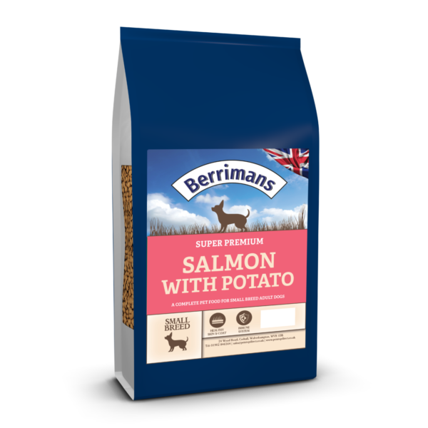 Berrimans Super Premium Adult Small Breed Dog - Salmon With Potato