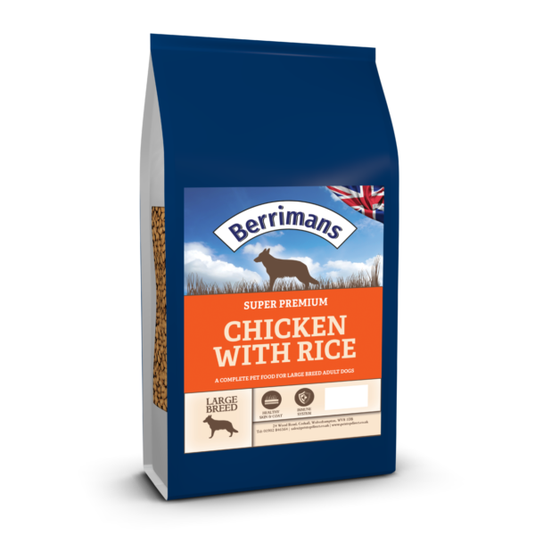 Berrimans Super Premium Large Breed Dog - Chicken With Rice