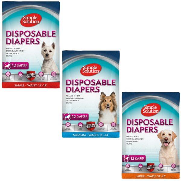 Simple Solution Dog Disposable Diaper - Pet Stop Direct