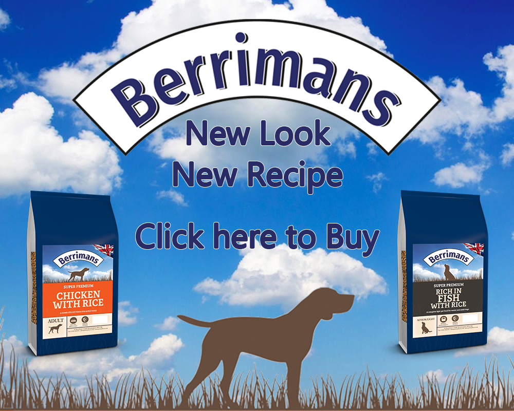 Berrimans Dog Food range