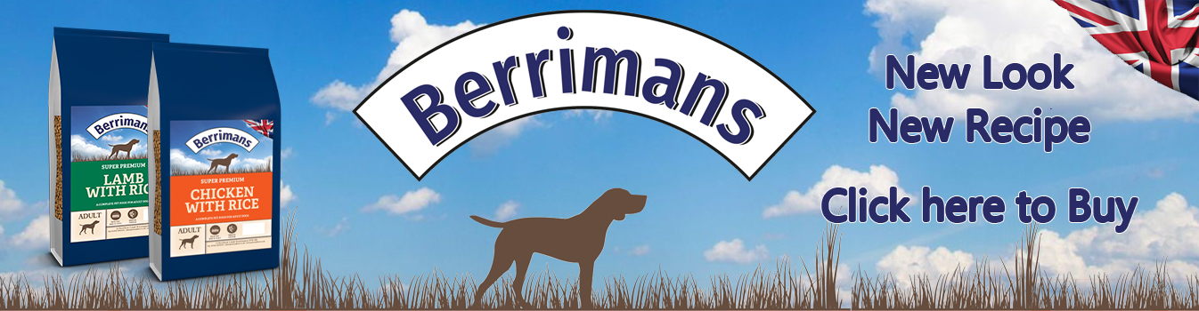 Berrimans Dog Food range